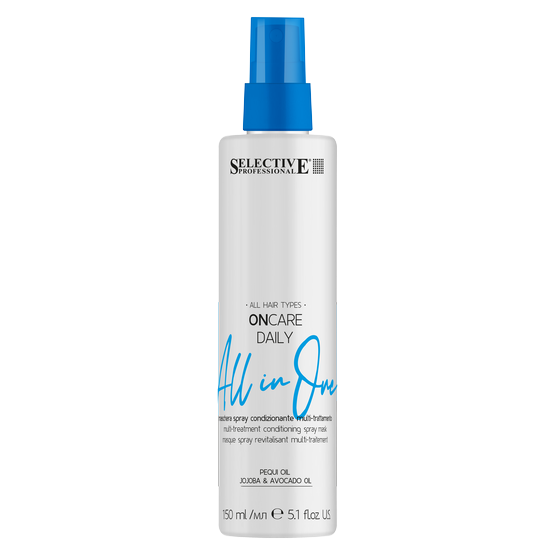 Selective Professional All in One Daily Spray Mask - Bezoplachová víceúčelová maska ve spreji pro ošetření všech druhů vlasů 150 ml